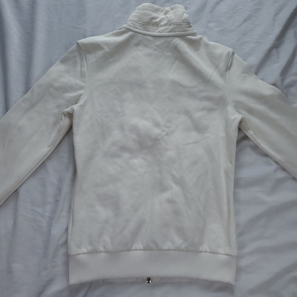 Adidas Superstar 50th Anniversary White With Gold Stripes Zip Up Jacket - Picture 10 of 15